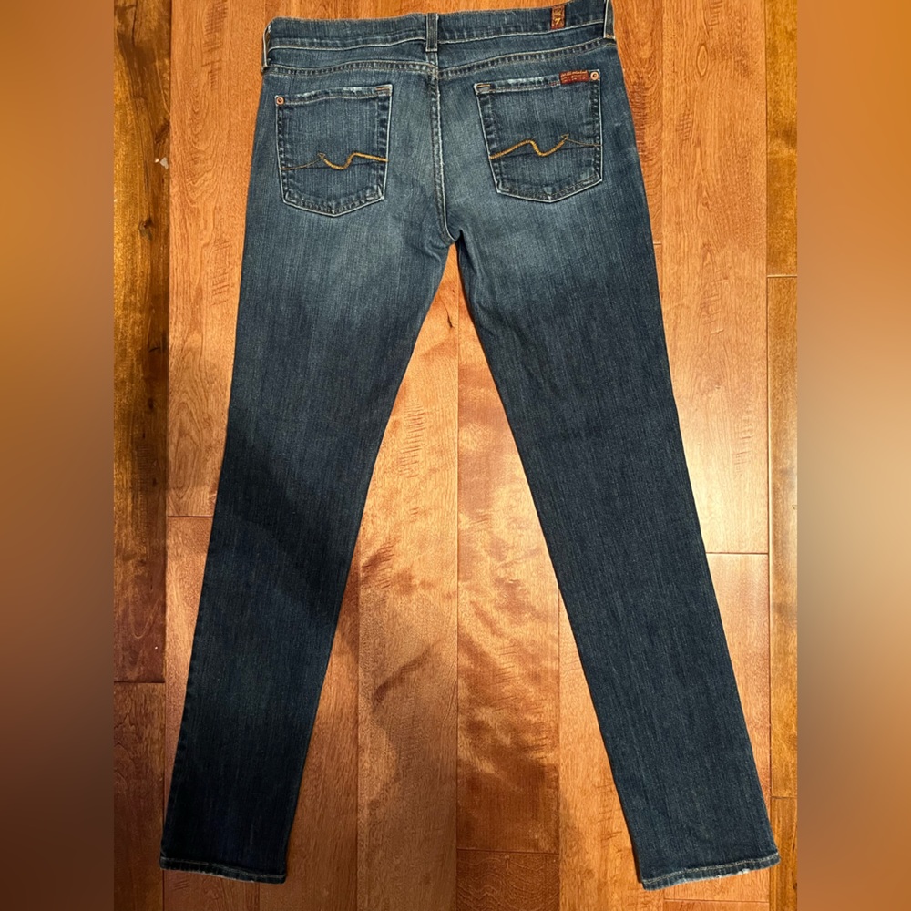 7 of all mankind denim jeans in excellent condition size 30.